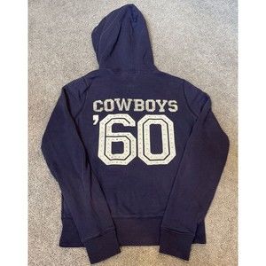 VS PINK Dallas Cowboys Bling Zip Up Hoodie